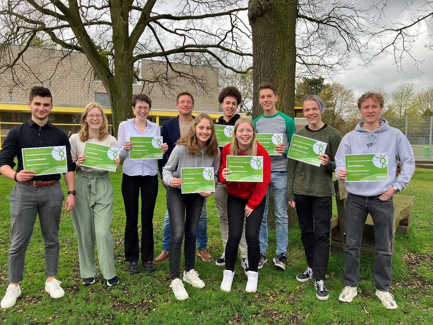 Leerlingen succesvol tijdens landelijke Biologie Olympiade