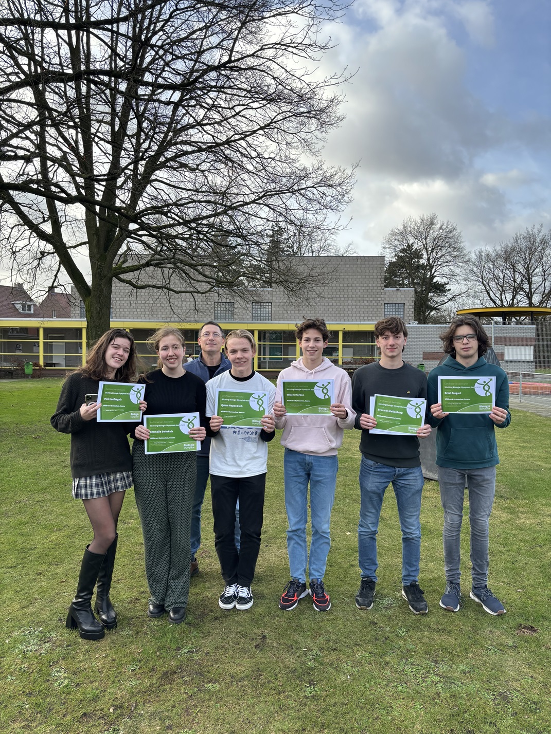 Leerlingen in top 10 bij voorronde van Biologie Olympiade